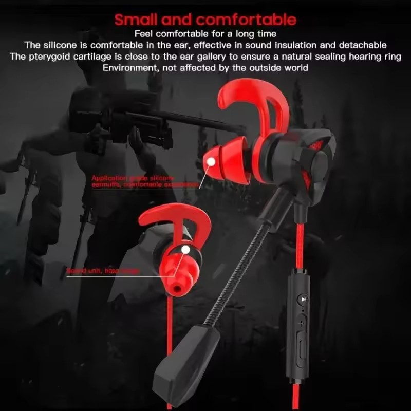 Headset Gamer Headphones Wired - огляд і ціна Wired Earphone Mic