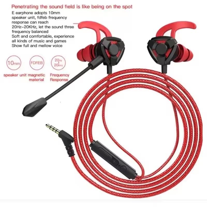 Headset Gamer Headphones Wired - огляд і ціна Wired Earphone Mic