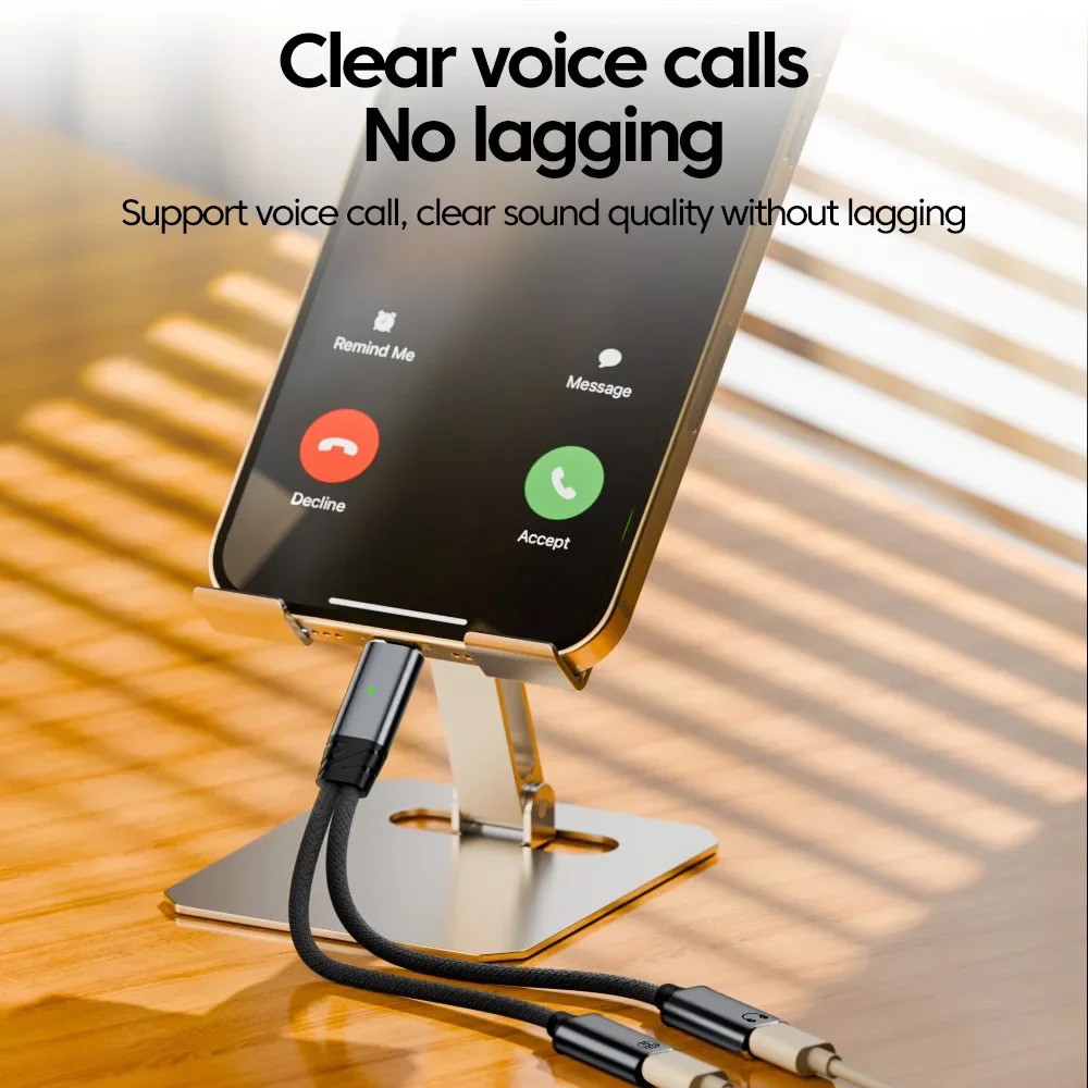 USB C Splitter 2 in 1 Headphon - огляд і ціна Earphone Splitter Jack
