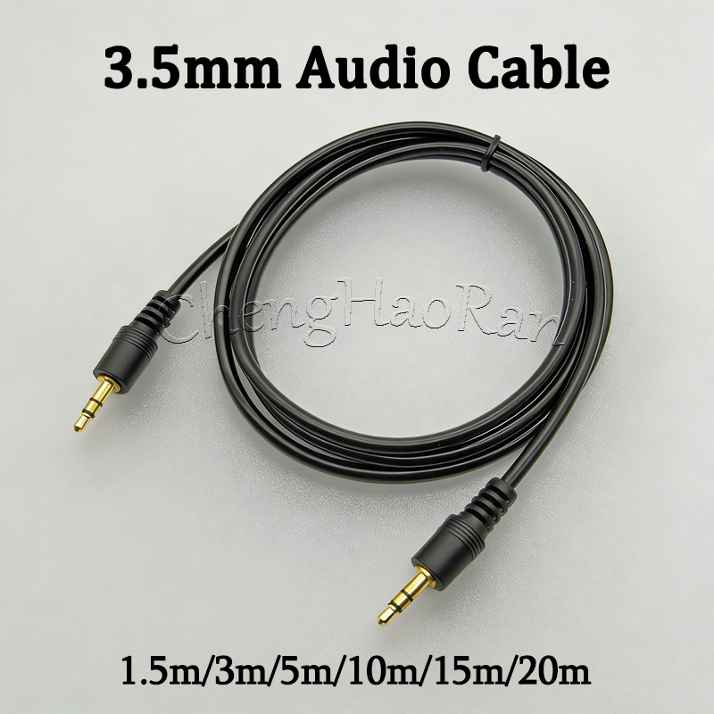 1PC 1.5m/3m/5m/10m/15m/20m 3.5 - огляд і ціна Cable Extension 3.5