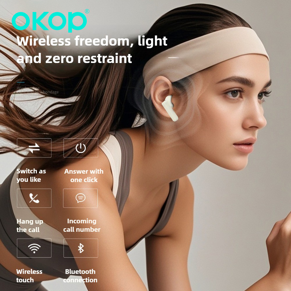 OKOP AI Headset,Wireless Bluet - огляд і ціна Usb C Earphone