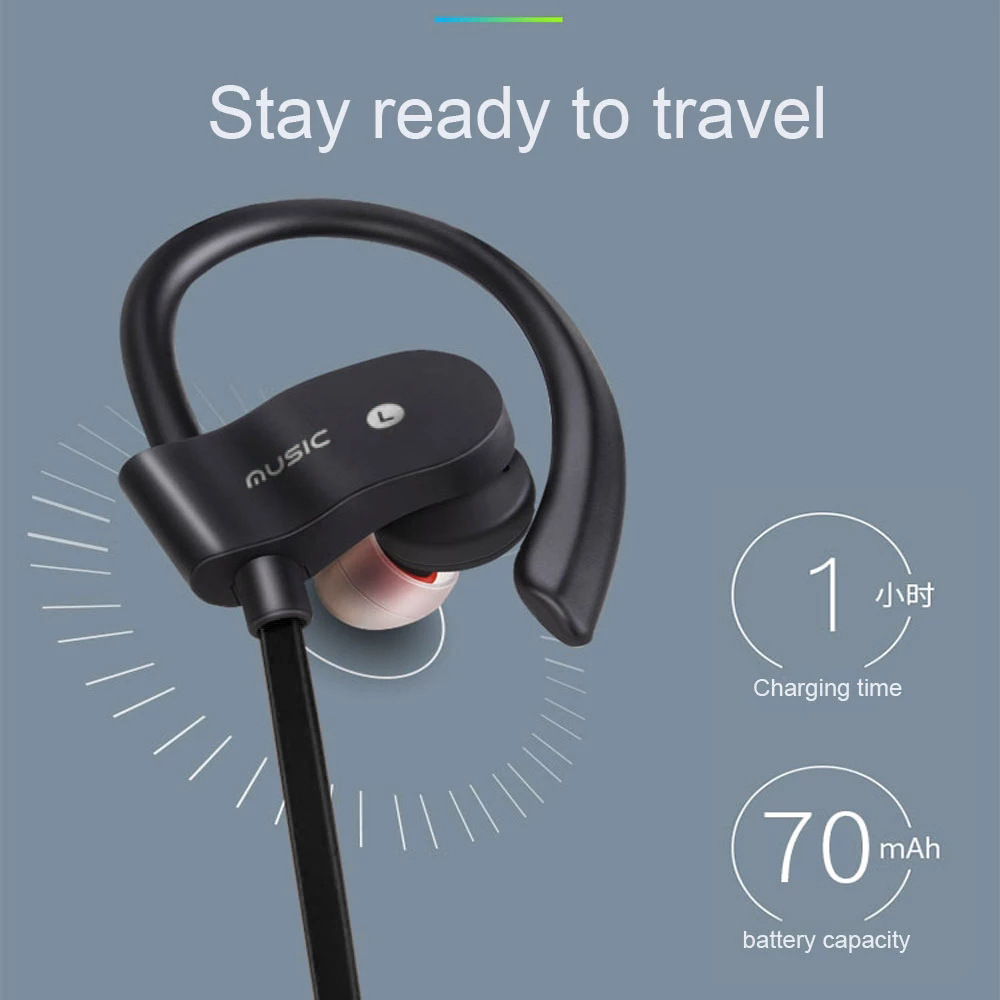 Sports Wireless Bluetooth Head - огляд і ціна Sports Earphone Hook