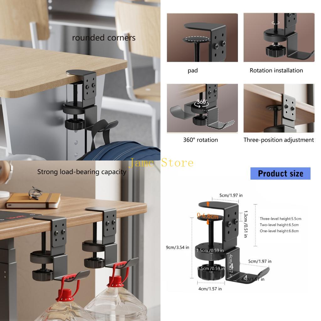 LX0B Heavy Duty 360°Swivel Hoo - огляд і ціна Headphone Stand Desk