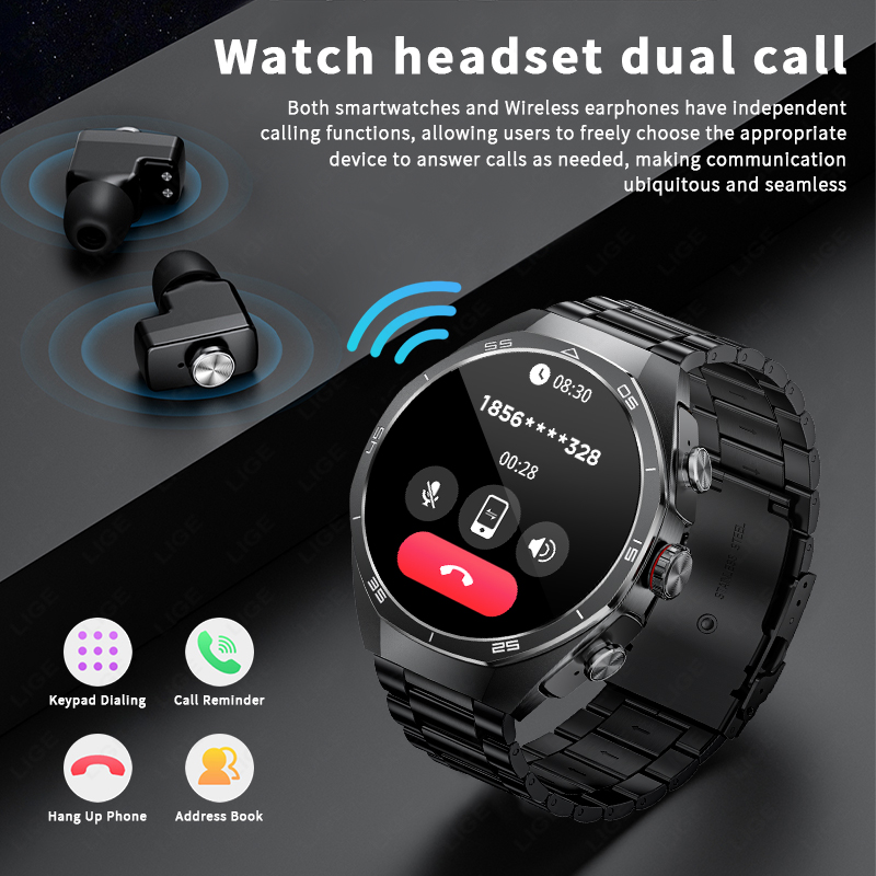 TWS Music Watches Earbuds Smar - огляд і ціна Earbuds Charging Case