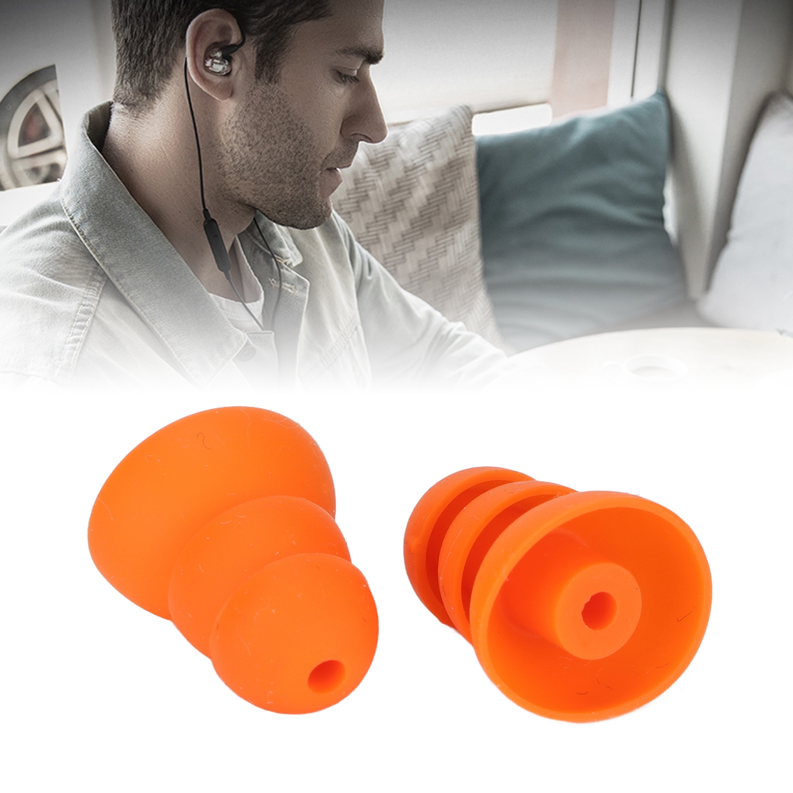 Replacement Orange Replaceable - огляд і ціна Silicone Ear Tip Replacement