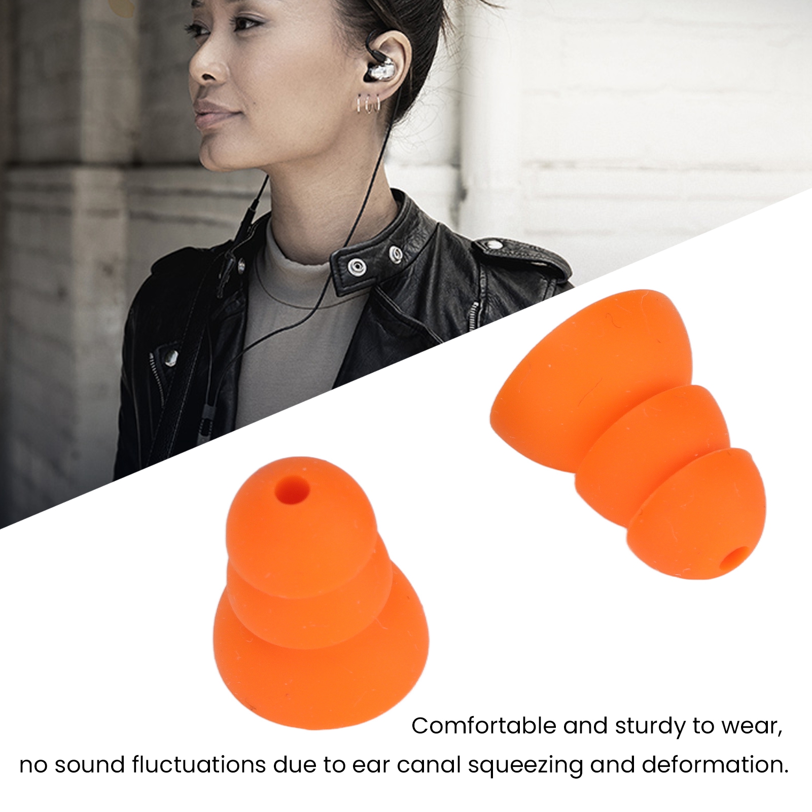Replacement Orange Replaceable - огляд і ціна Silicone Ear Tip Replacement