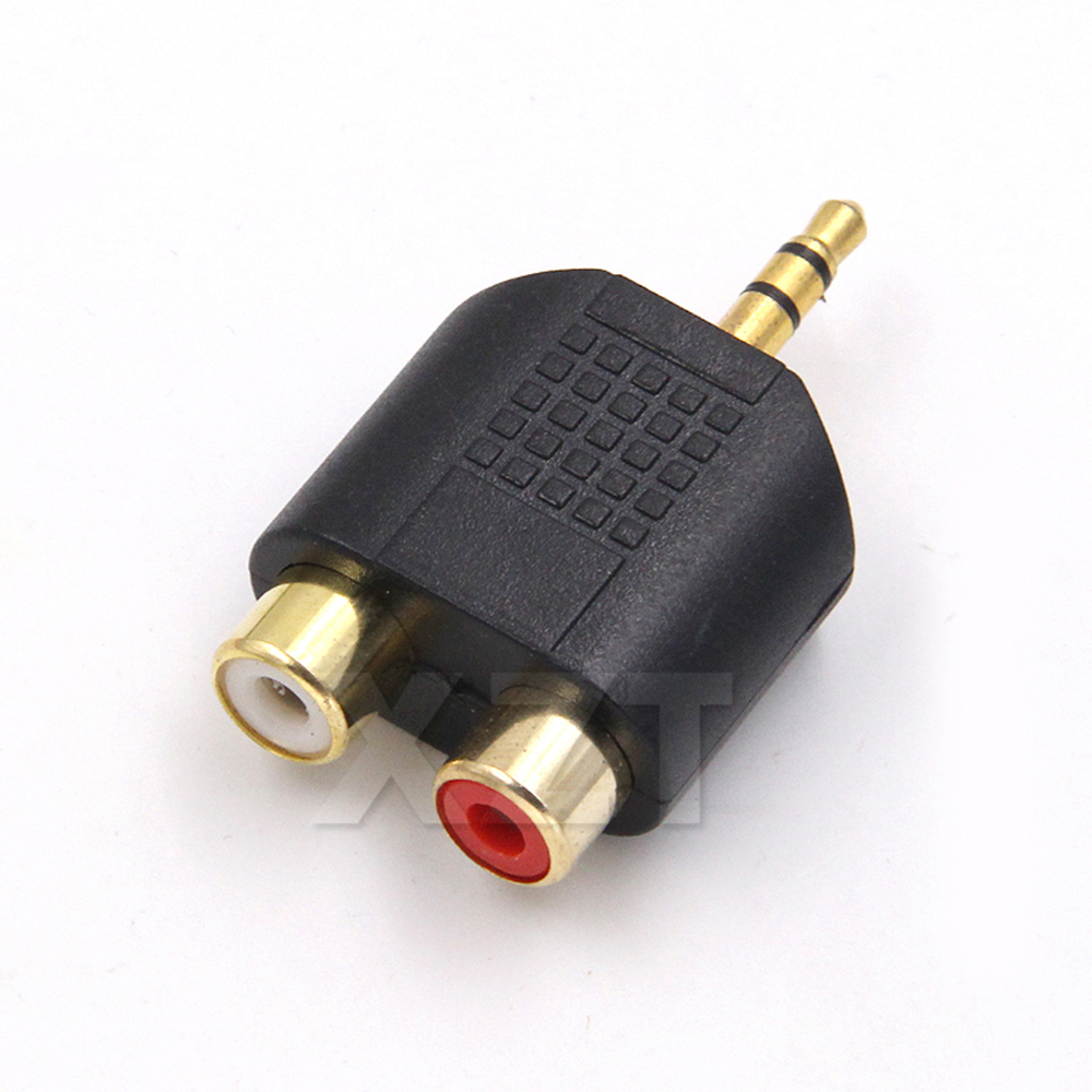 3.5mm Stereo Male To 2 RCA Fem - огляд і ціна Earphone Splitter Jack