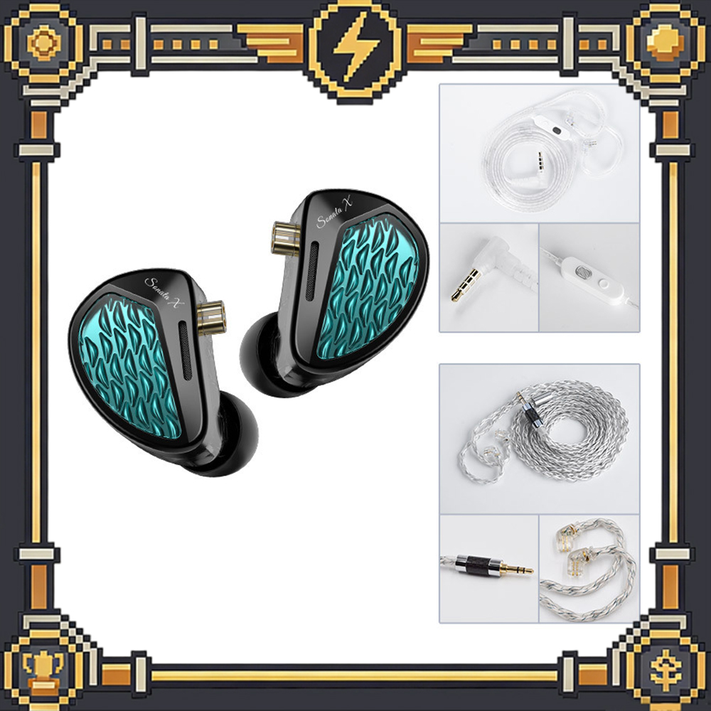 KZ Sonata X In-Ear Monitor Ear - огляд і ціна Audiophile Headphone Wired