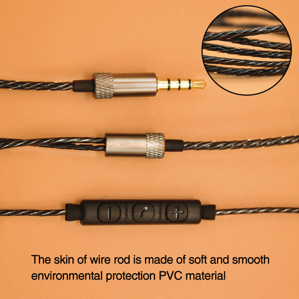 3.5mm Jack Headset Line DIY Ea - огляд і ціна Audiophile Headphone Wired