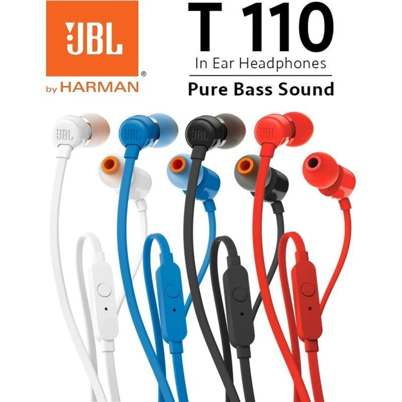 JBL T110 Wired In Ear Headphon - огляд і ціна Noise Cancelling Headphone