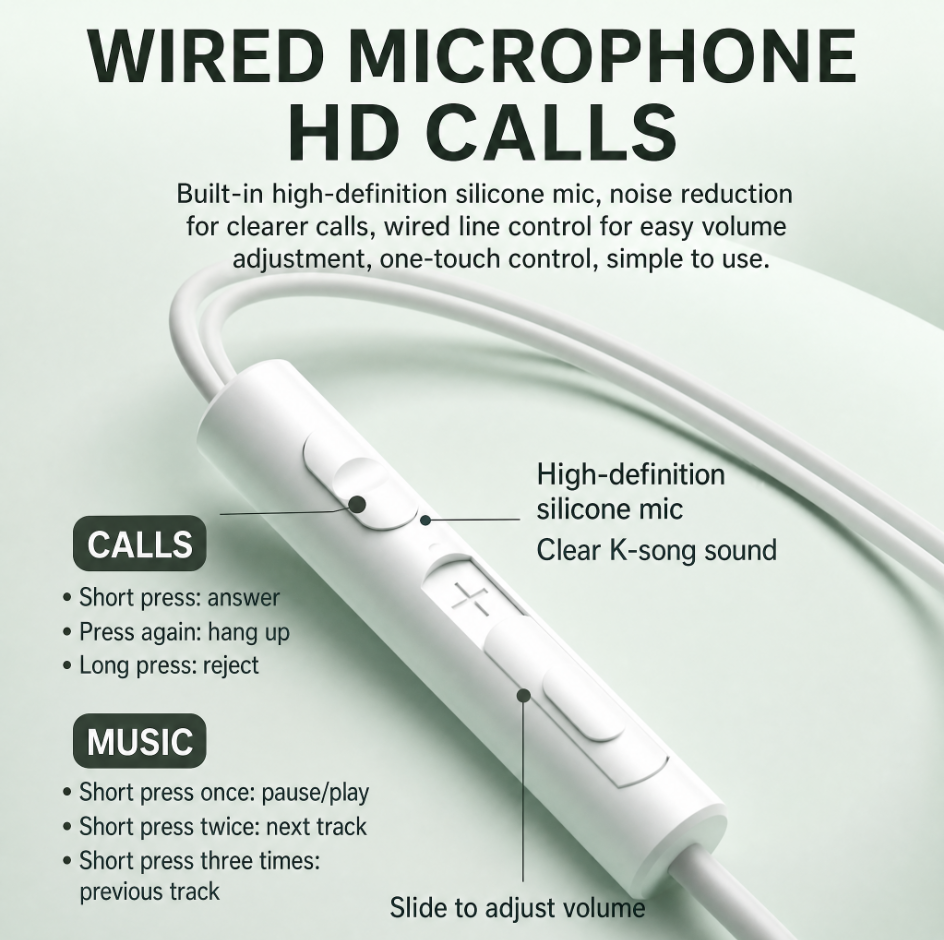 Original Wired Earphones For A - огляд і ціна Usb C Earphone