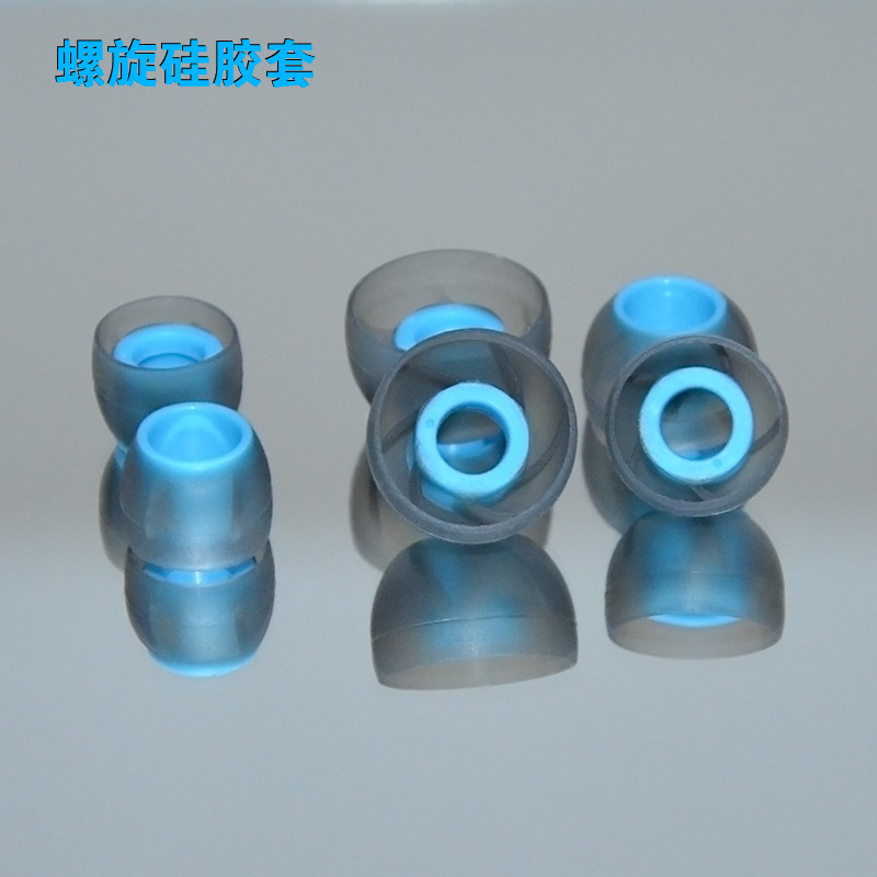 QKZ Spiral Silicone Ear Tips R - огляд і ціна Silicone Ear Tip Replacement