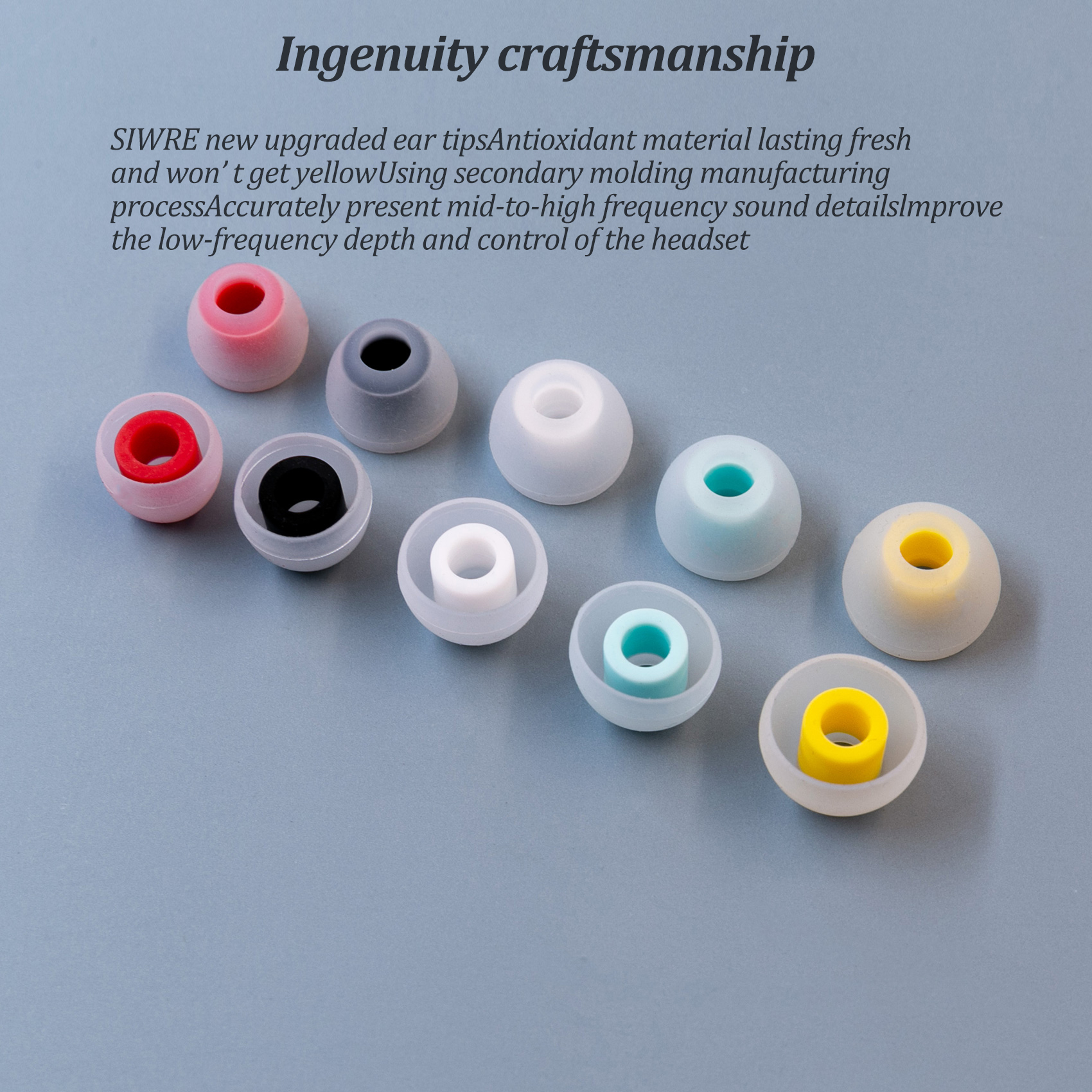 SIWRE 07 Silicone Eartips for  - огляд і ціна In Ear Monitor Iem