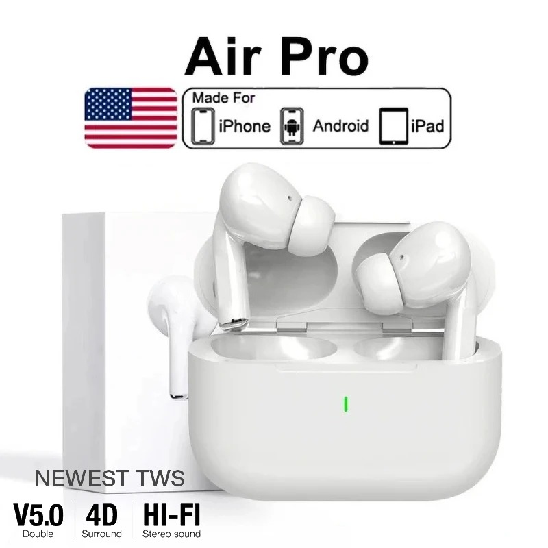 Air Pro 5 TWS Max Wireless Blu - огляд і ціна Noise Cancelling Headphone