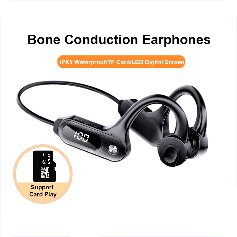 Bone Conduction Bluetooth 5.3  - огляд і ціна Sports Earphone Hook