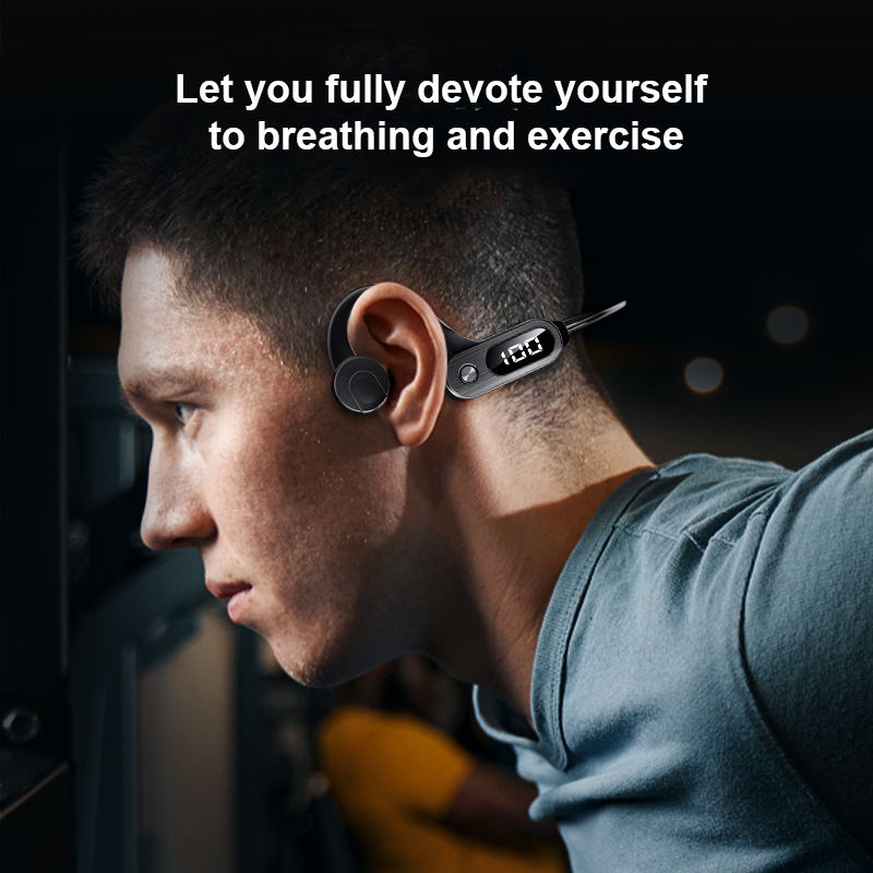 Bone Conduction Bluetooth 5.3  - огляд і ціна Sports Earphone Hook