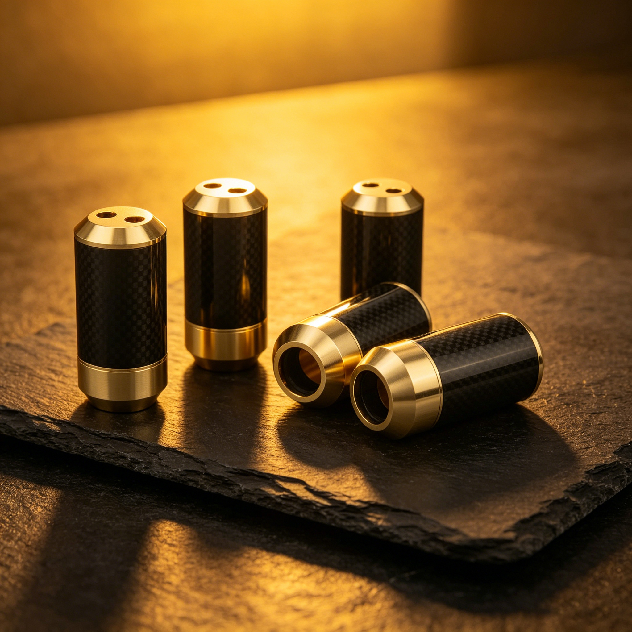 Audiocrast Carbon fiber Gold P - огляд і ціна Audio Splitter Y