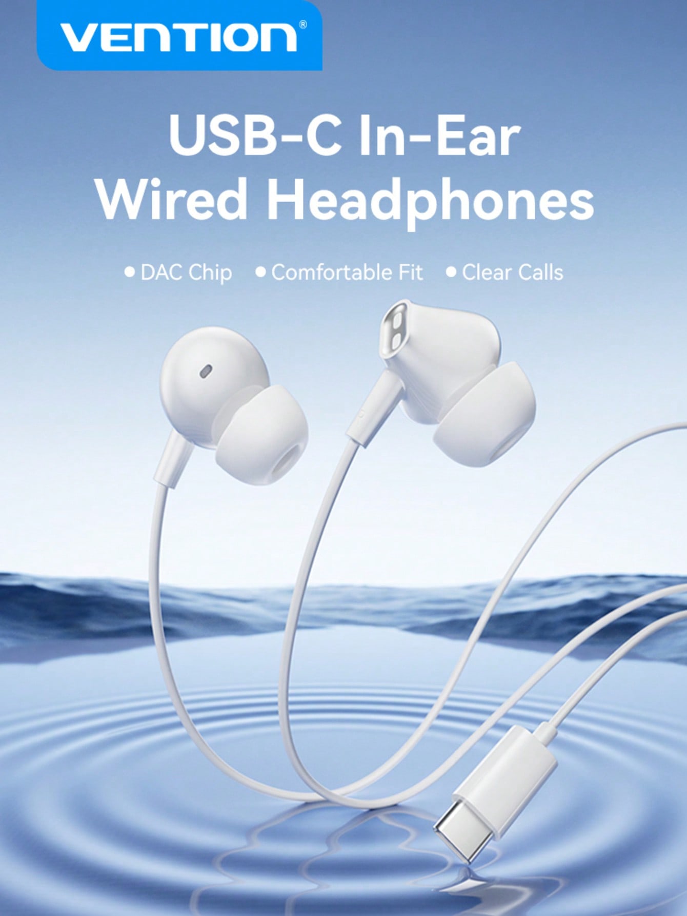 VENTION ECHO LITE USB-C In-Ear - огляд і ціна Usb C Earphone
