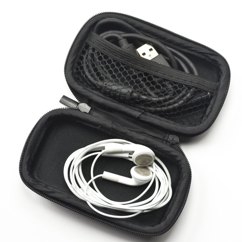 Green Rectangle Shaped Hard Ea - огляд і ціна Headphone Case Hard