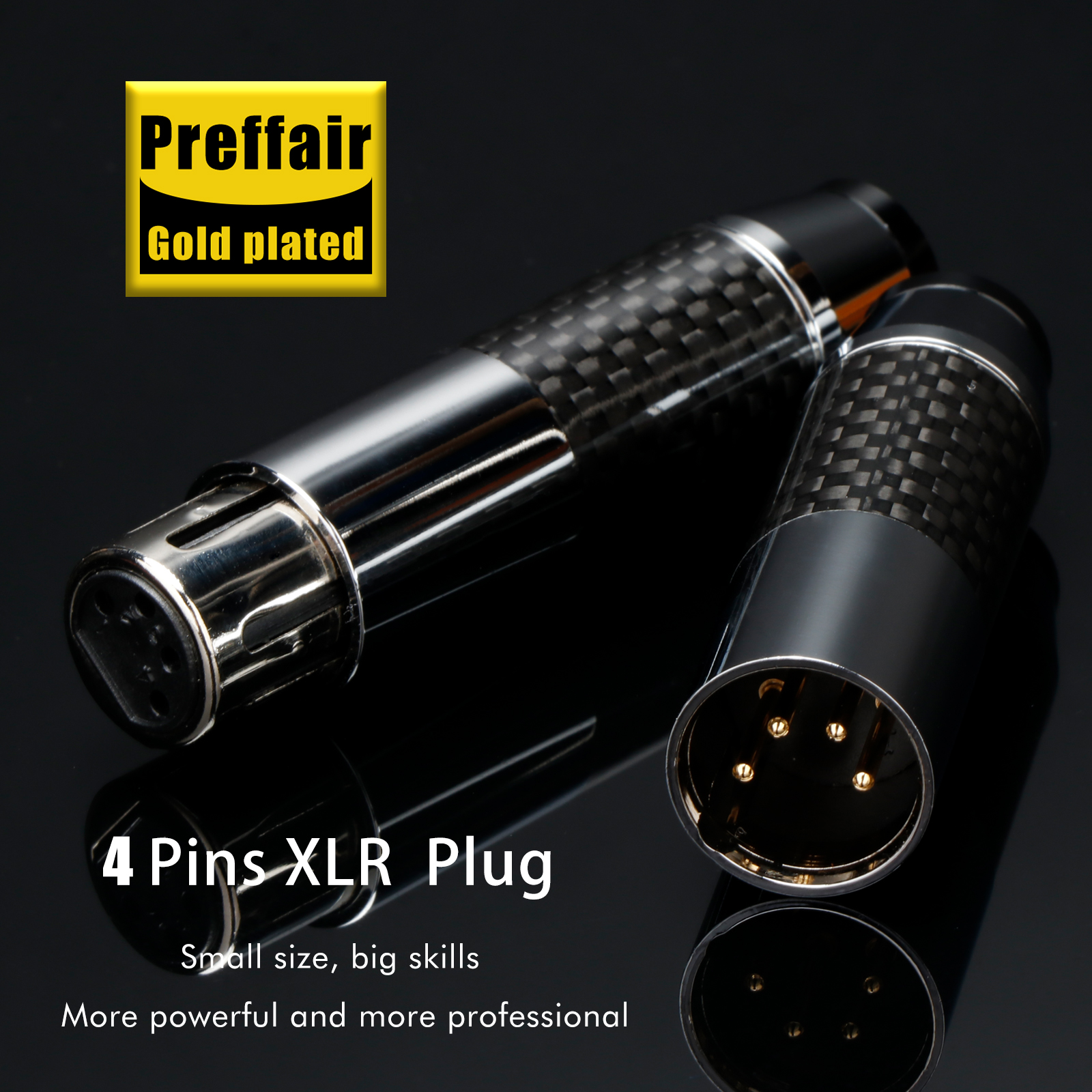 4pin XLR Connector Headphone X - огляд і ціна Wired Earphone Mic