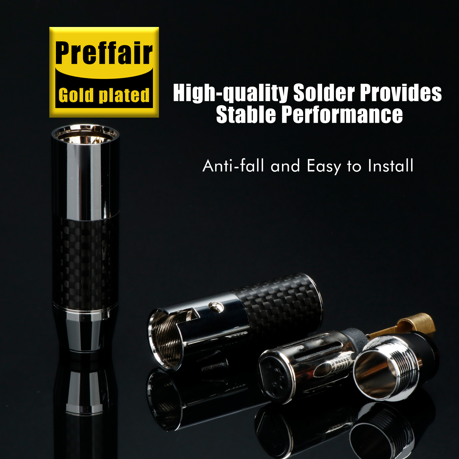 4pin XLR Connector Headphone X - огляд і ціна Wired Earphone Mic