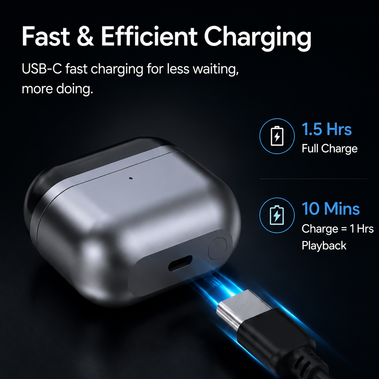 Replacement Charging Case For  - огляд і ціна Earbuds Charging Case