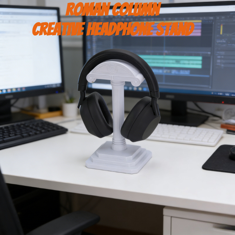 Greek Column Headphone Stand 3 - огляд і ціна Headphone Stand Desk