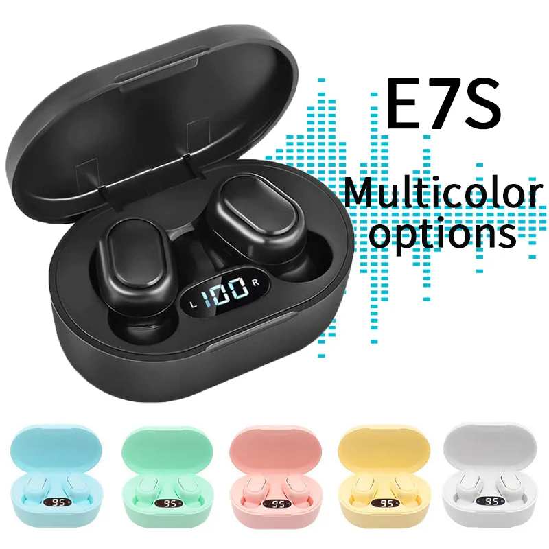 E7S TWS Fone Bluetooth Earphon - огляд і ціна Wireless Earbuds Tws