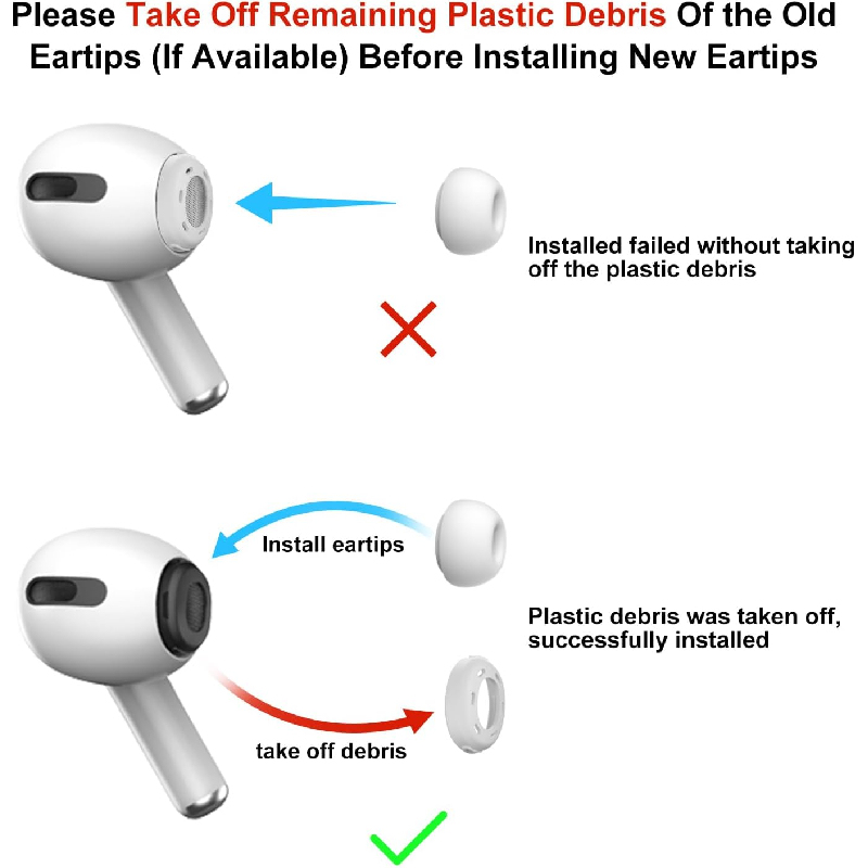 Soft Black Silicone Earbud Tip - огляд і ціна Silicone Ear Tip Replacement