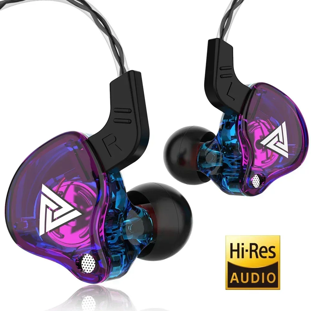NEW QKZ AK6 Copper Driver HiFi - огляд і ціна Audiophile Headphone Wired