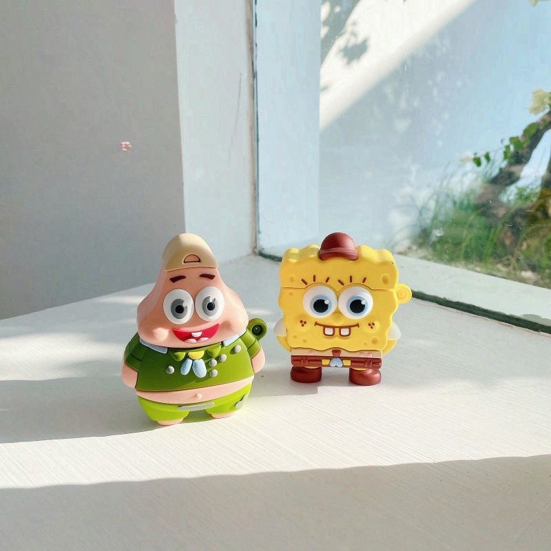 Cute SpongeBob Creative Silico - огляд і ціна Earbuds Charging Case