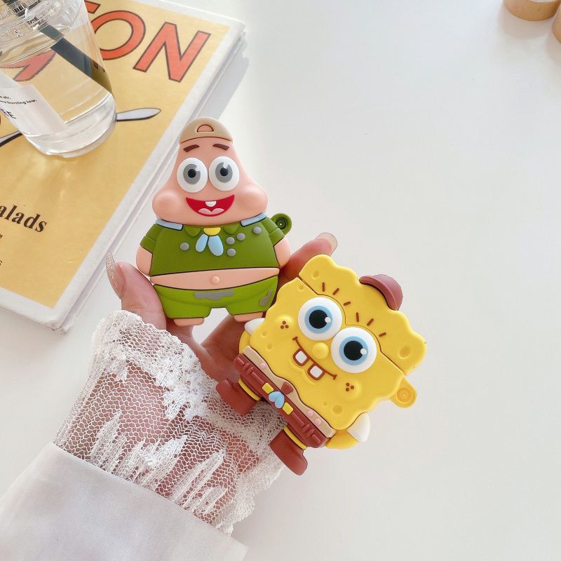 Cute SpongeBob Creative Silico - огляд і ціна Earbuds Charging Case