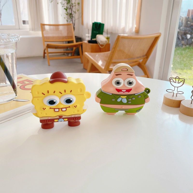 Cute SpongeBob Creative Silico - огляд і ціна Earbuds Charging Case