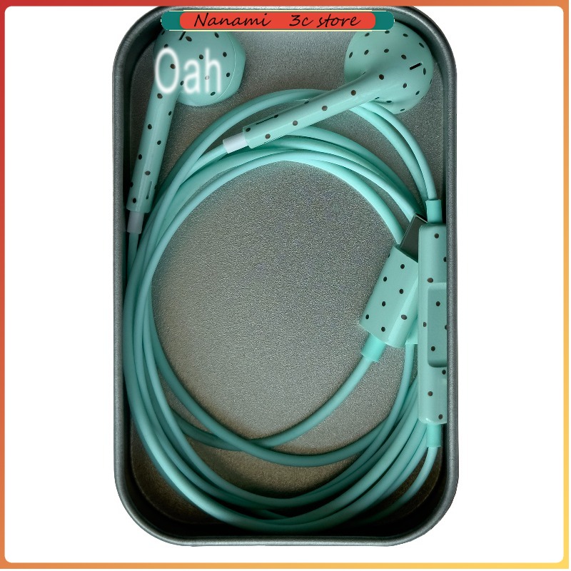 Oah Polka Dot Wired Earphones  - огляд і ціна Usb C Earphone