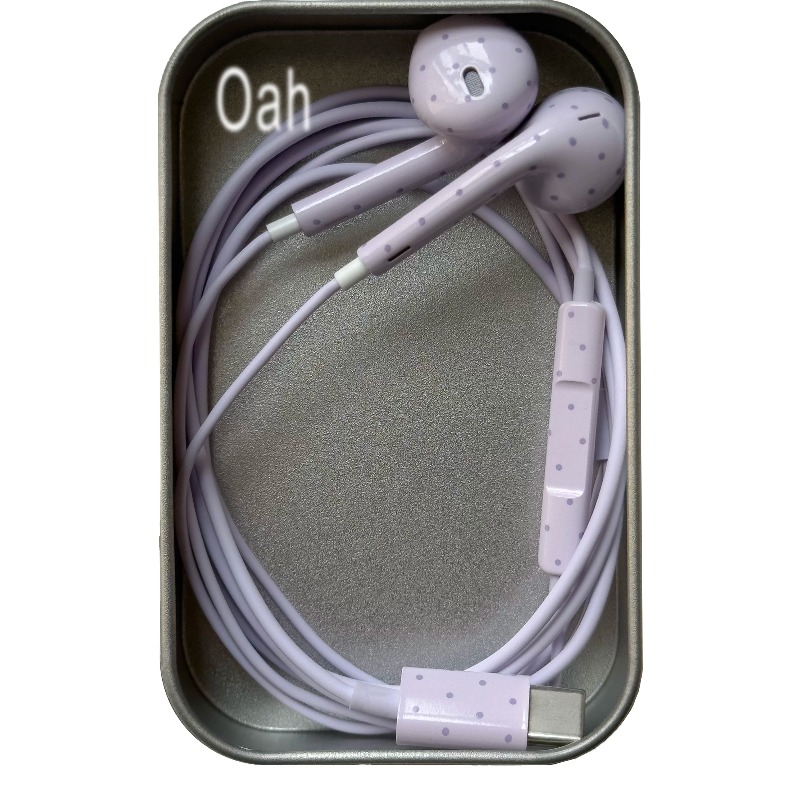 Oah Polka Dot Wired Earphones  - огляд і ціна Usb C Earphone