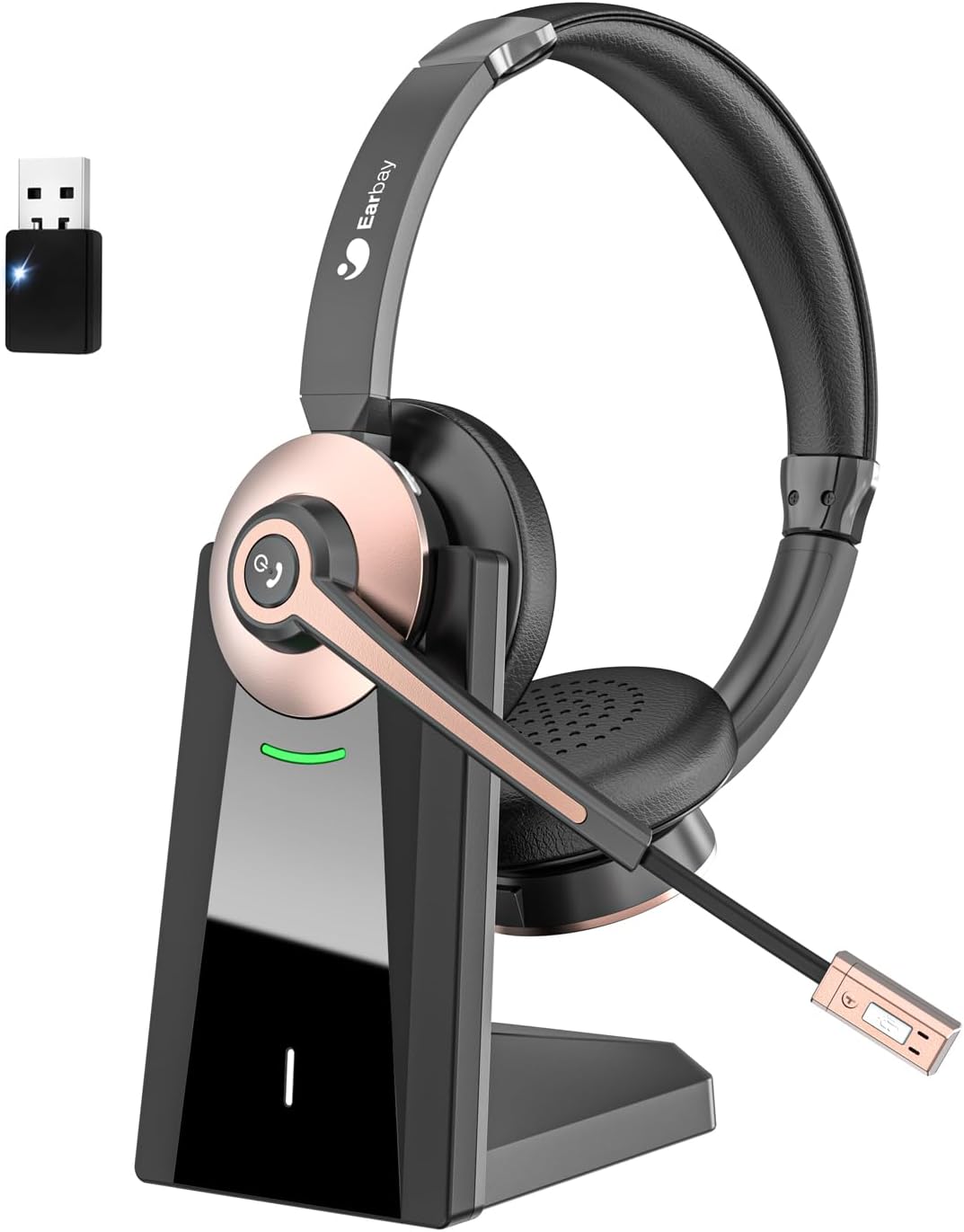 Wireless Headset with Mic, Noi - огляд і ціна Noise Cancelling Headphone