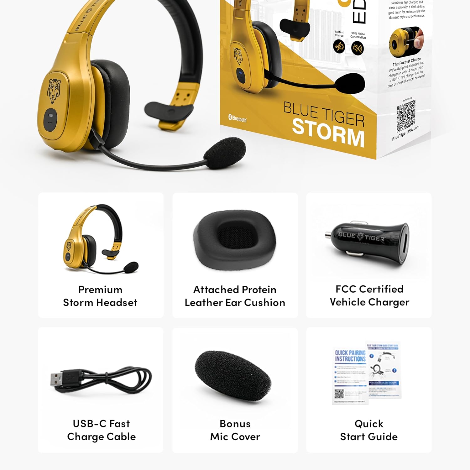 Premium Trucker Bluetooth Head - огляд і ціна Usb C Earphone