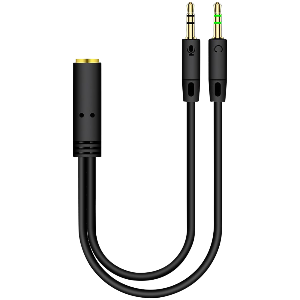 3.5mm Jack 2 Male To 1 Female  - огляд і ціна Cable Extension 3.5
