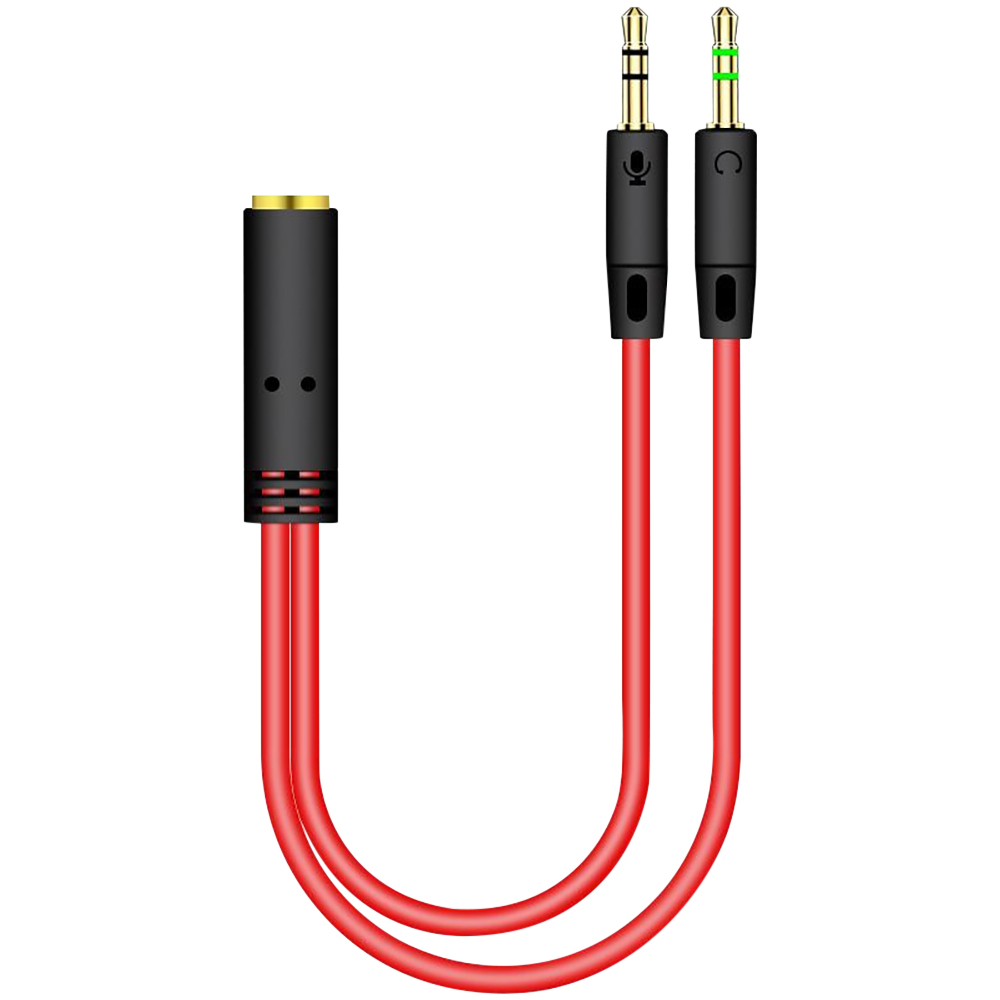3.5mm Jack 2 Male To 1 Female  - огляд і ціна Cable Extension 3.5