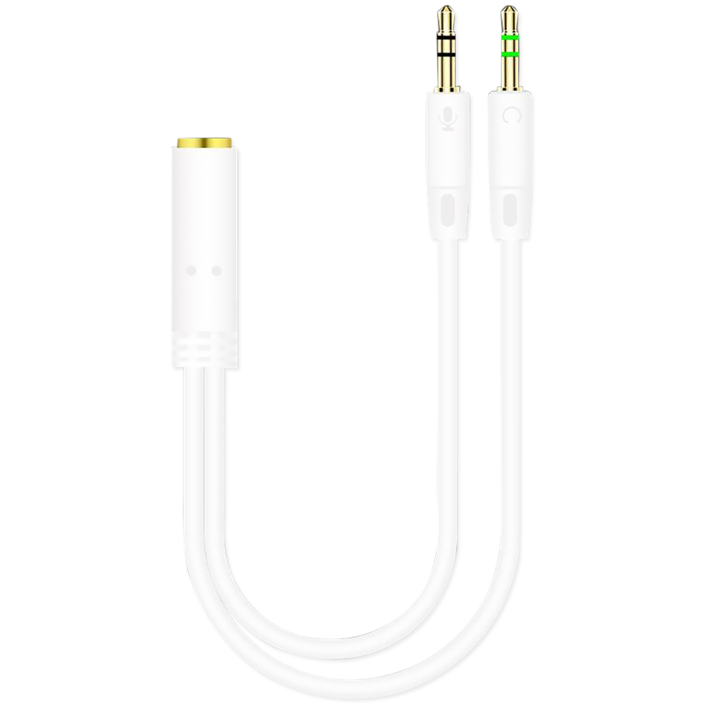 3.5mm Jack 2 Male To 1 Female  - огляд і ціна Cable Extension 3.5