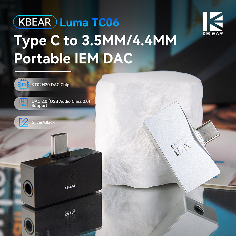 KBEAR Luma TC06 Type C to 3.5M - огляд і ціна In Ear Monitor Iem