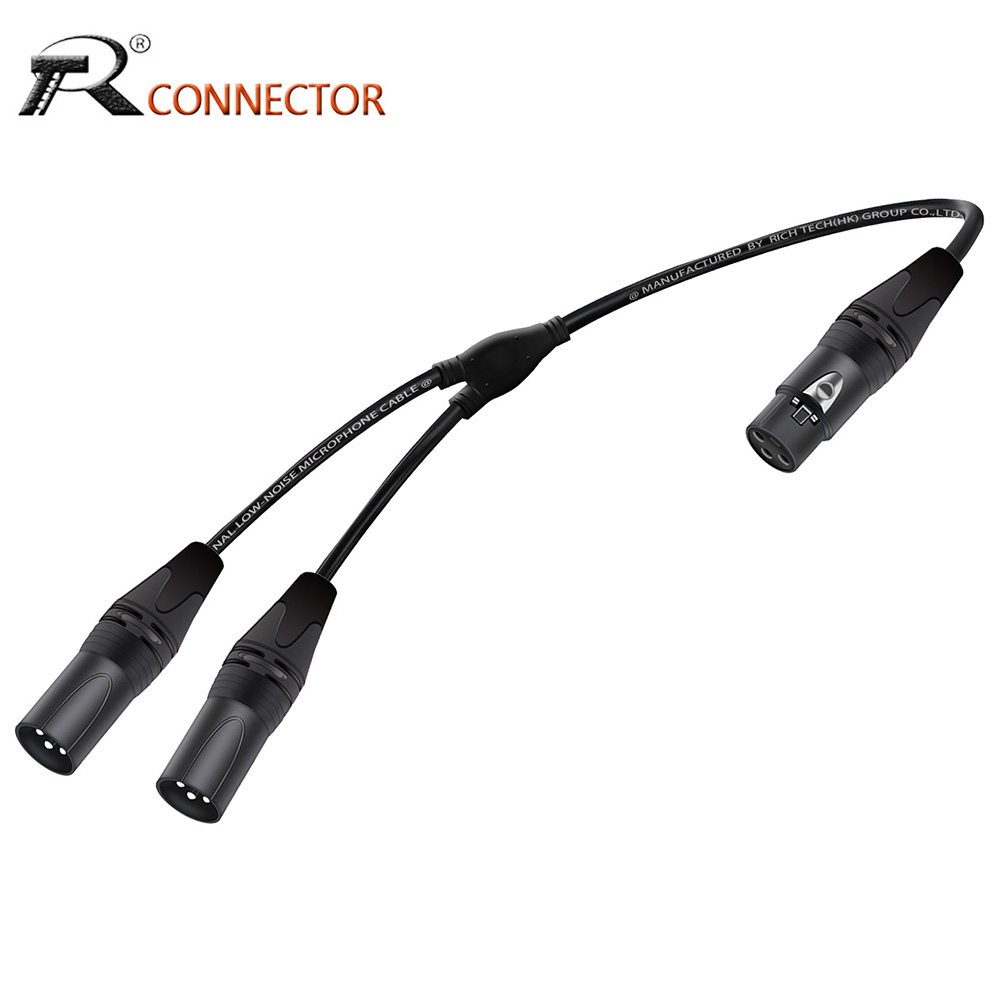 XLR Splitter Audio Cable,3Pins - огляд і ціна Audio Splitter Y
