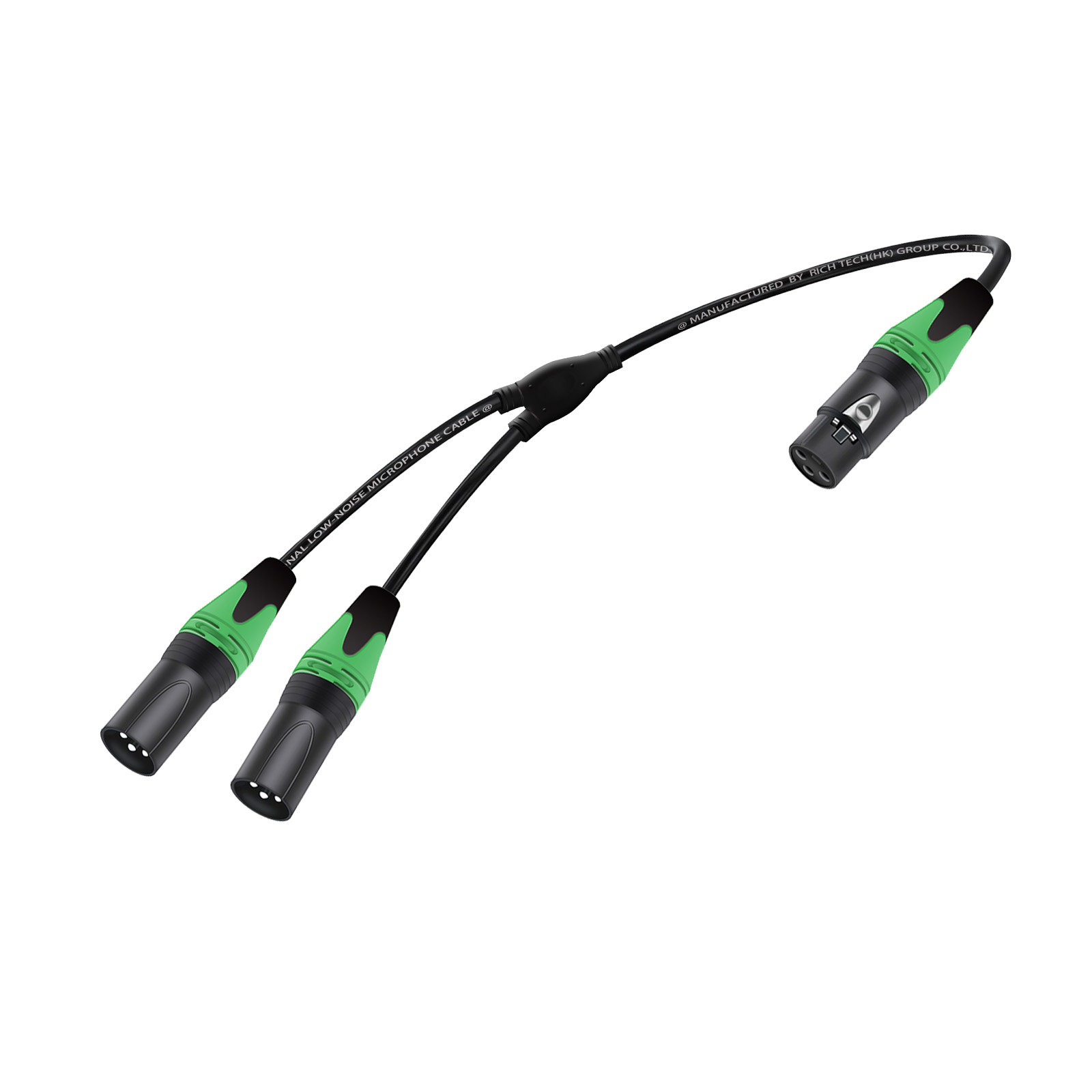 XLR Splitter Audio Cable,3Pins - огляд і ціна Audio Splitter Y