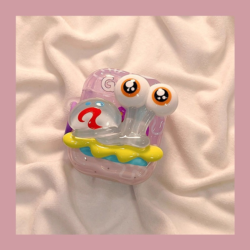 Cute SpongeBob 3D Protective C - огляд і ціна Earbuds Charging Case