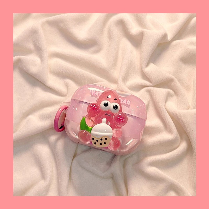 Cute SpongeBob 3D Protective C - огляд і ціна Earbuds Charging Case