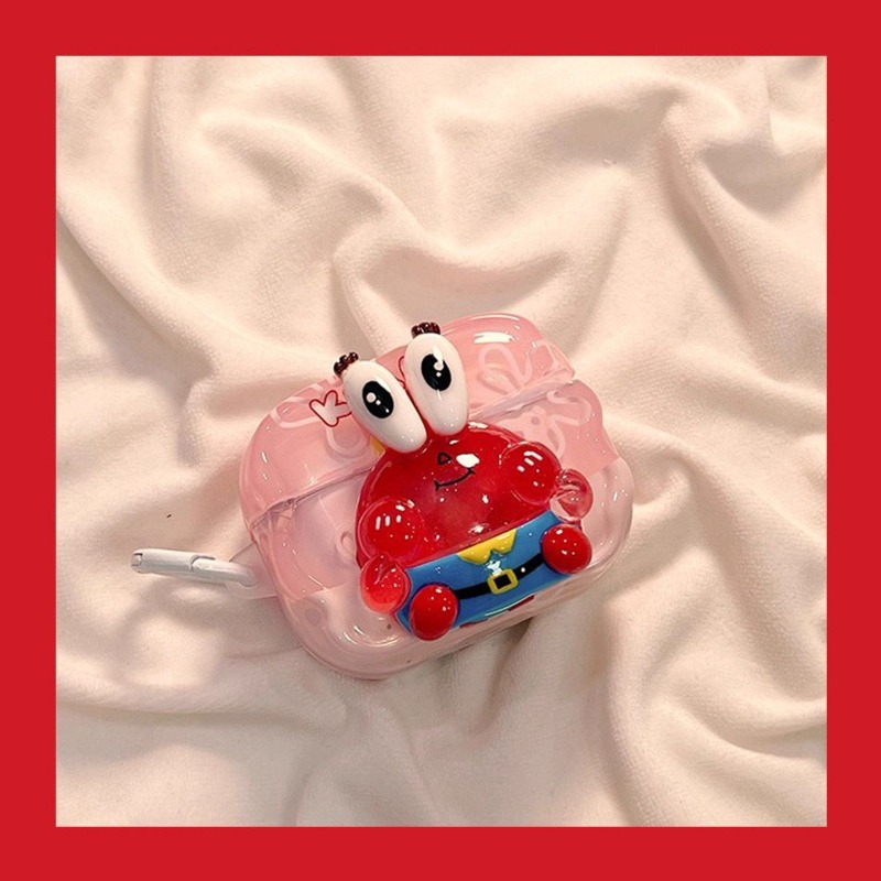 Cute SpongeBob 3D Protective C - огляд і ціна Earbuds Charging Case